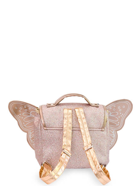 Sac à Dos Mini Caramel et cie Rose family - SBB07-MI vue secondaire 4