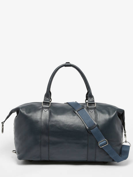 Sac De Voyage Cabine Flandres Cuir Etrier Bleu flandres EFLA9910 vue secondaire 5